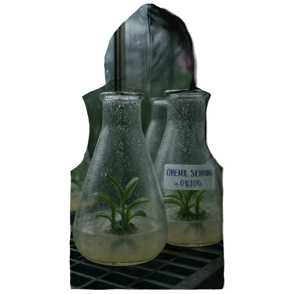 Rainy Greenhouse Table Of Orchid Flask Seedlings designer hoodies