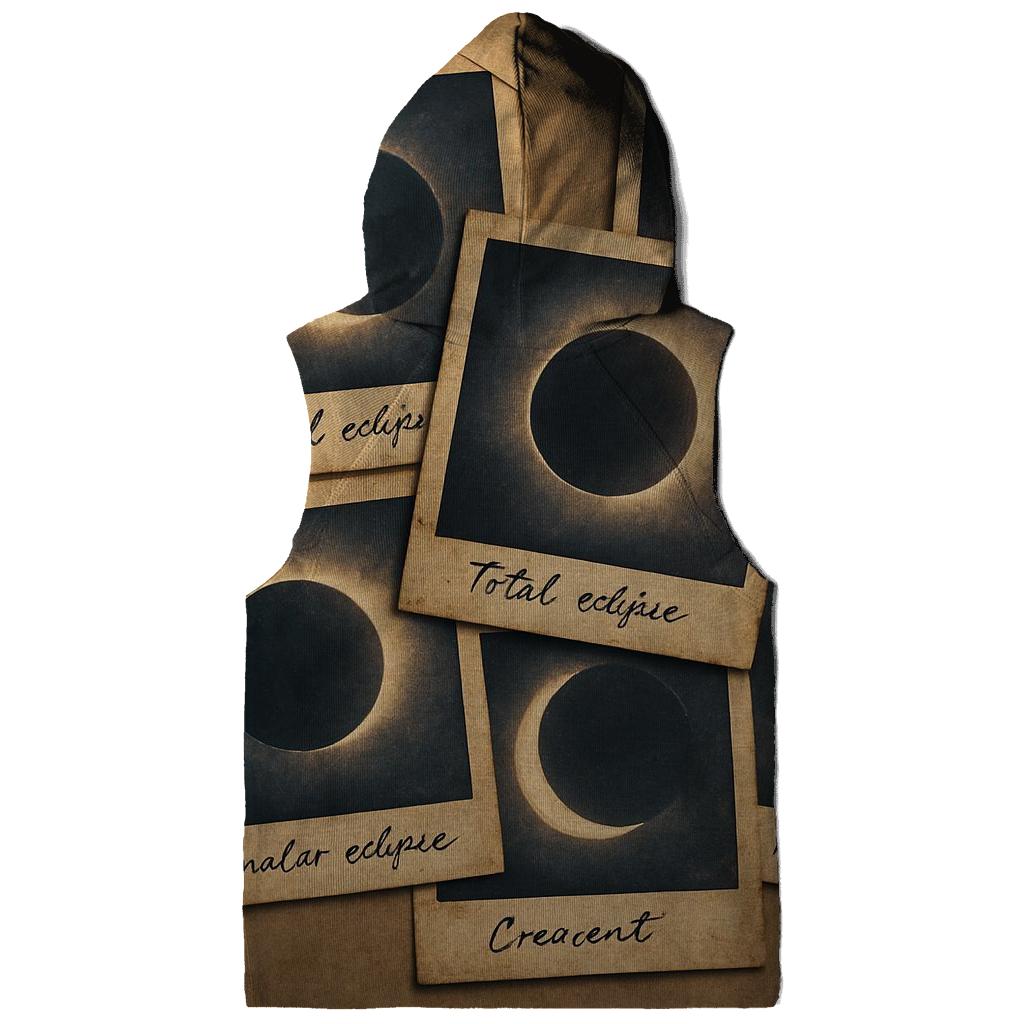 Faded Polaroid Eclipse Collage hoodie designs