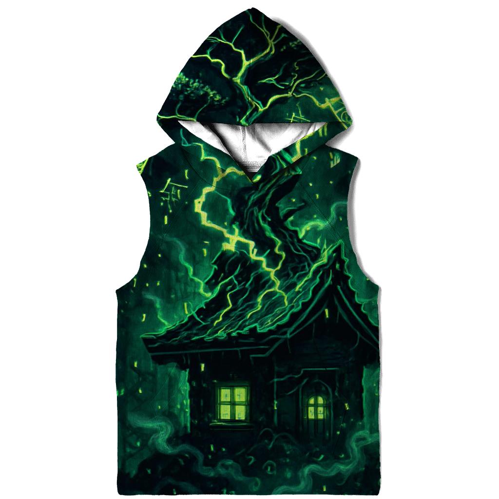 Neon Bonsai Thunderhouse pullover hoodies