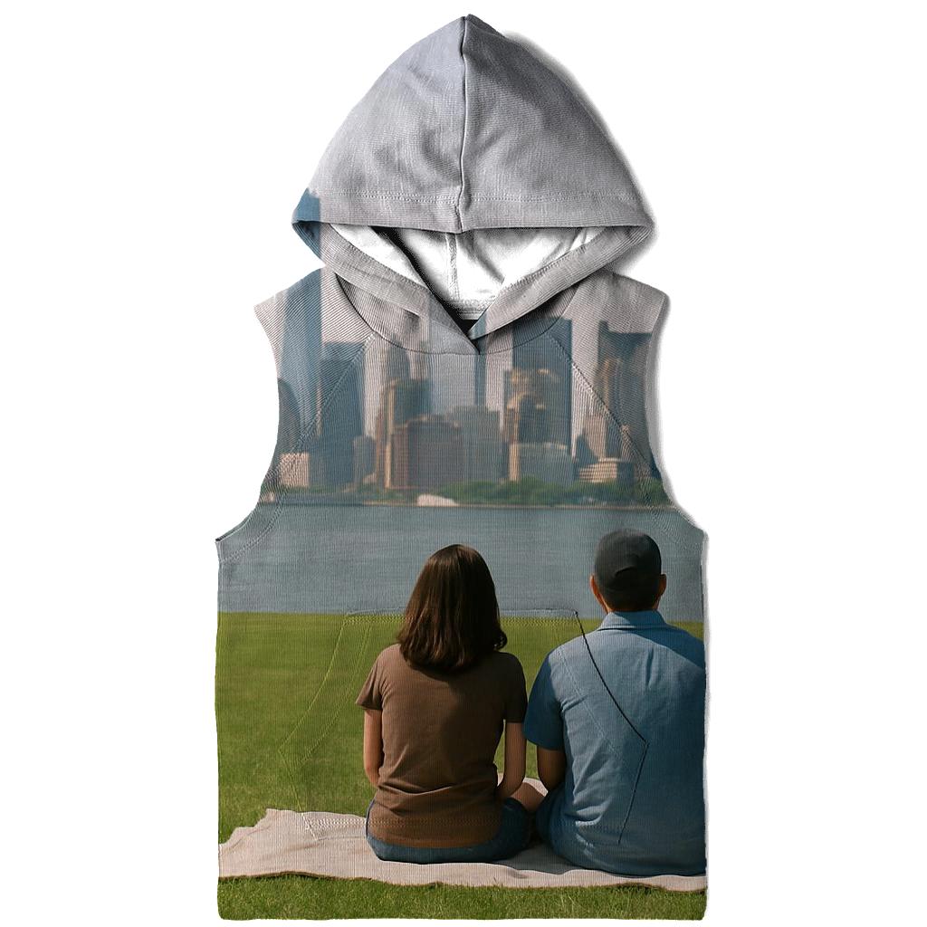 Summer Haze From Governors Island With Picnic Quiet printed hoodies