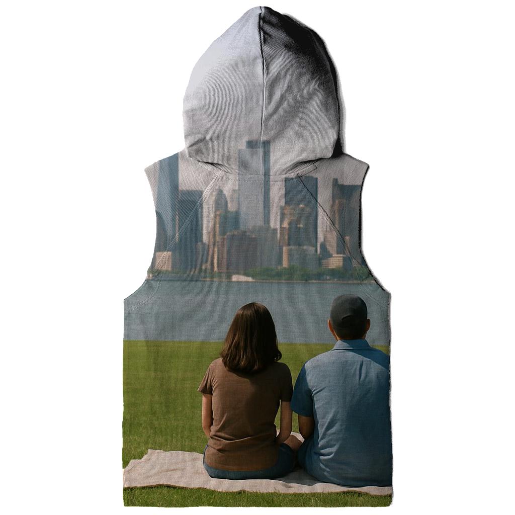 Summer Haze From Governors Island With Picnic Quiet printed hoodies