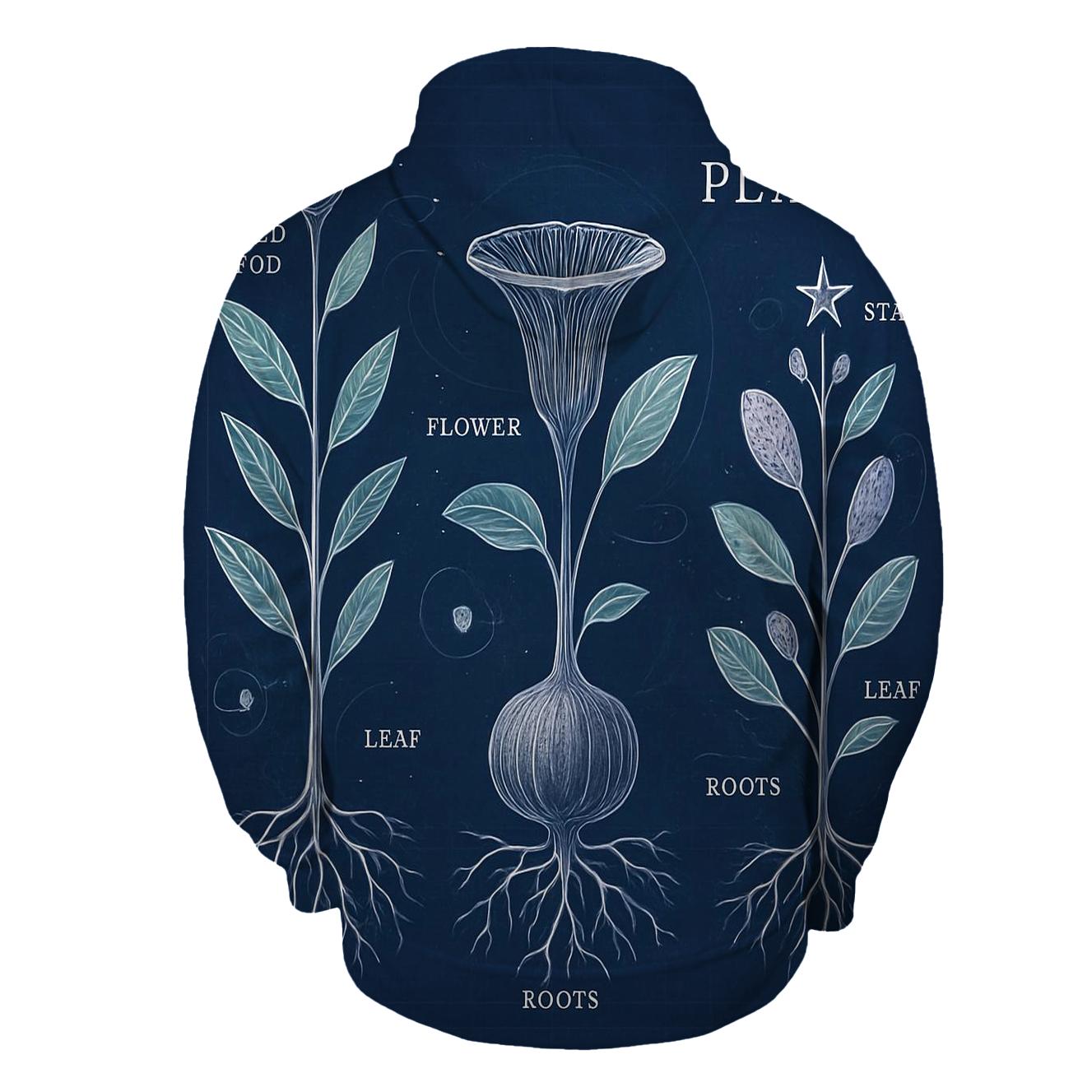 Astral Botanical Blueprint hoodies fashion