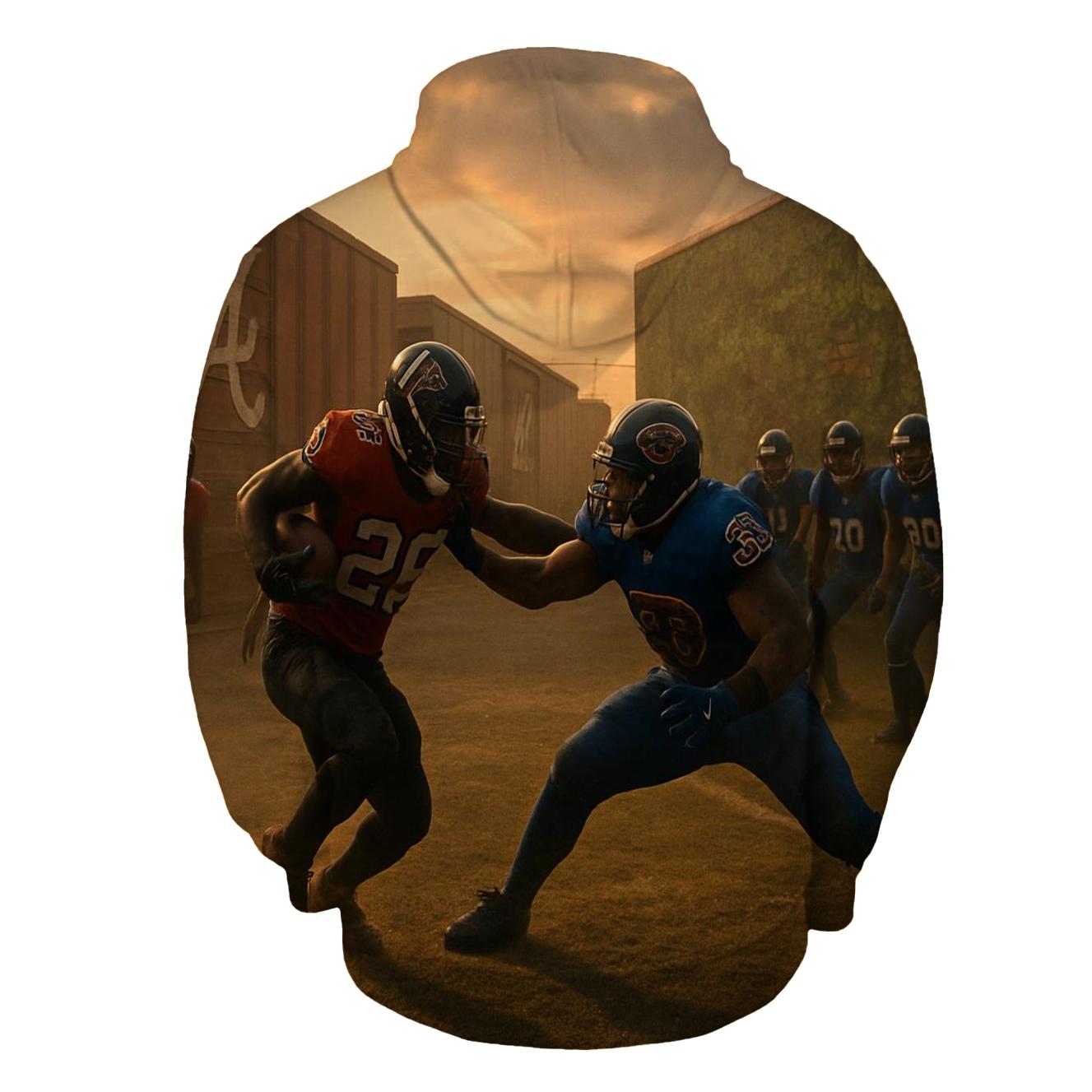 Atlanta Rail Yard Scrimmage pullover hoodies