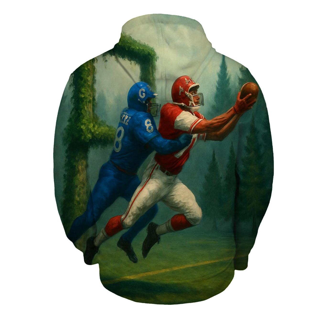 Ivy And Pine Forest End Zone embroidered hoodies