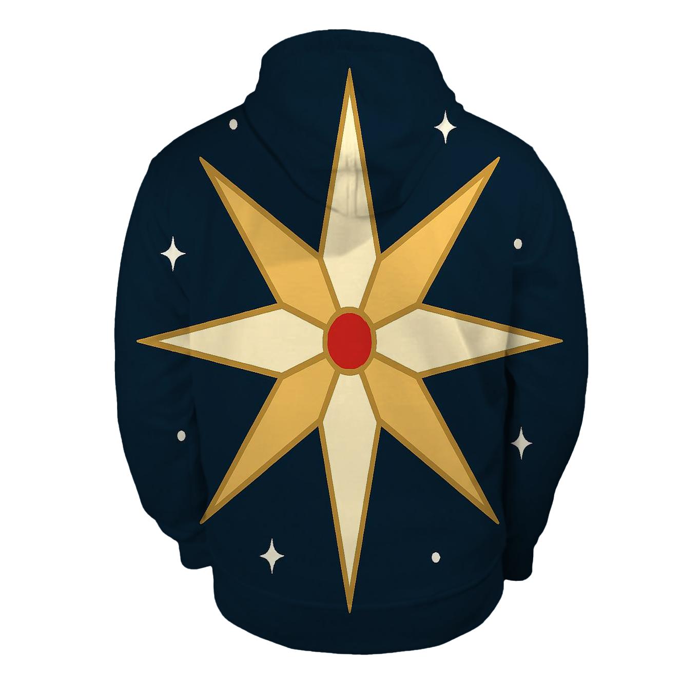 Nativity Star Minimal Rays hoodie trends