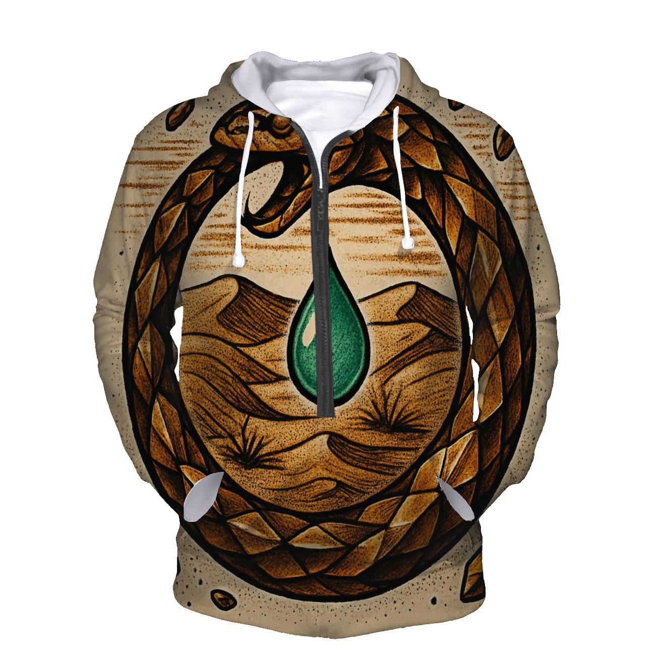 Desert Glass Ouroboros Mirage lightweight hoodies