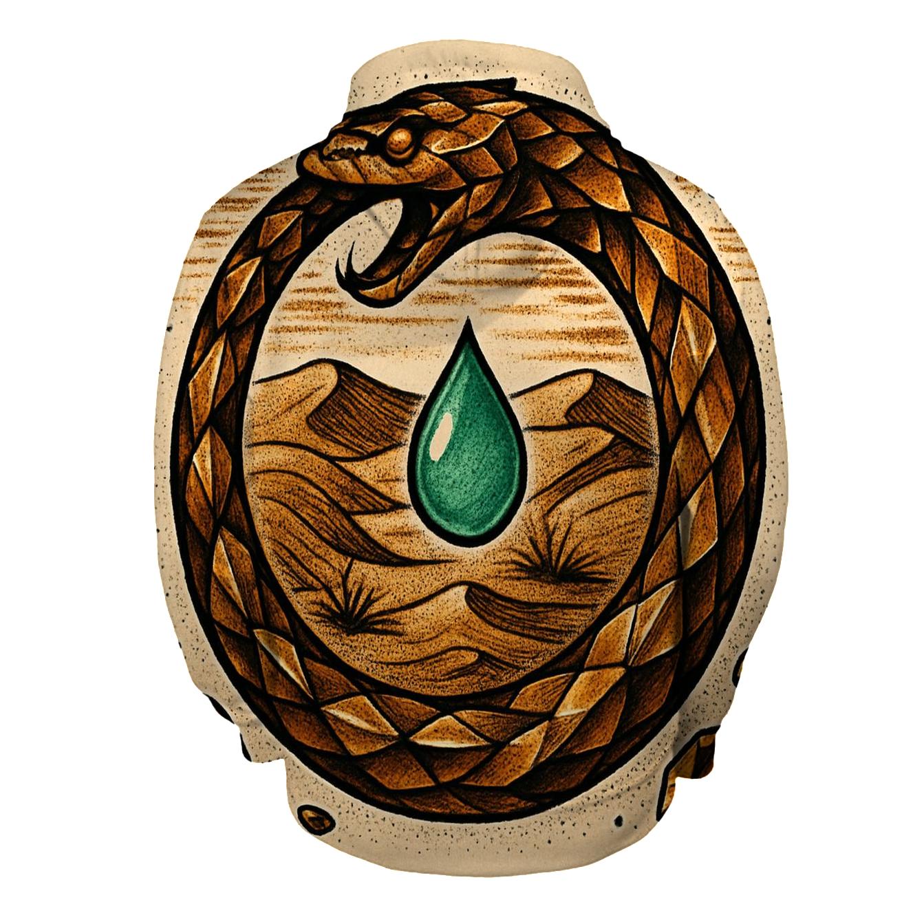 Desert Glass Ouroboros Mirage lightweight hoodies