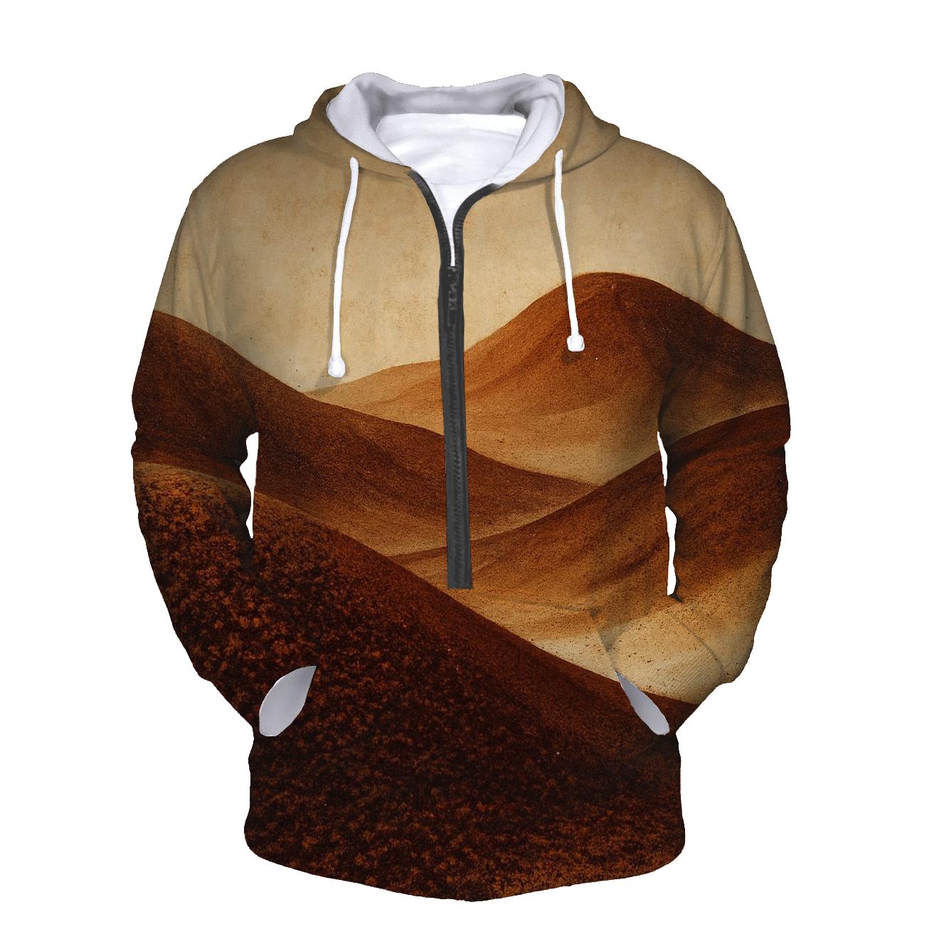Grind Dune Texture graphic hoodies