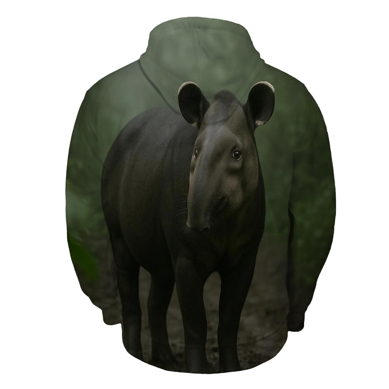 Rainforest Canopy Pause Baird Tapir heavyweight hoodies