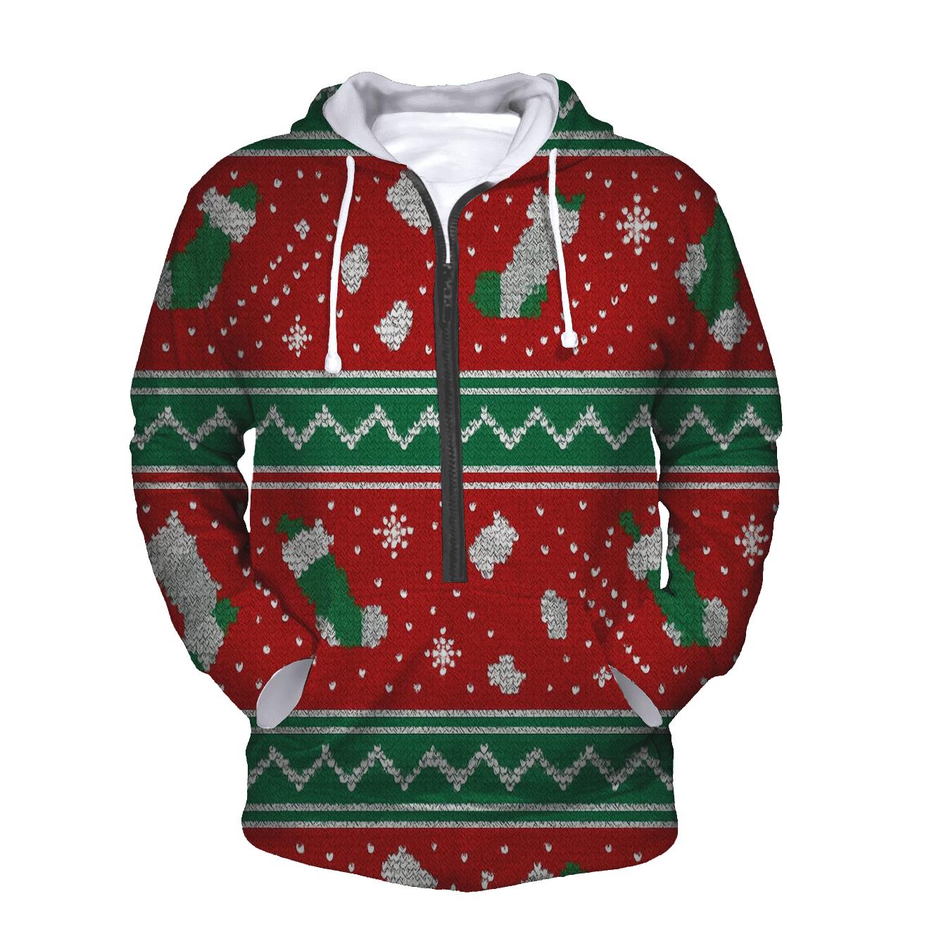 Stocking Meteor Shower Band Design printed hoodies