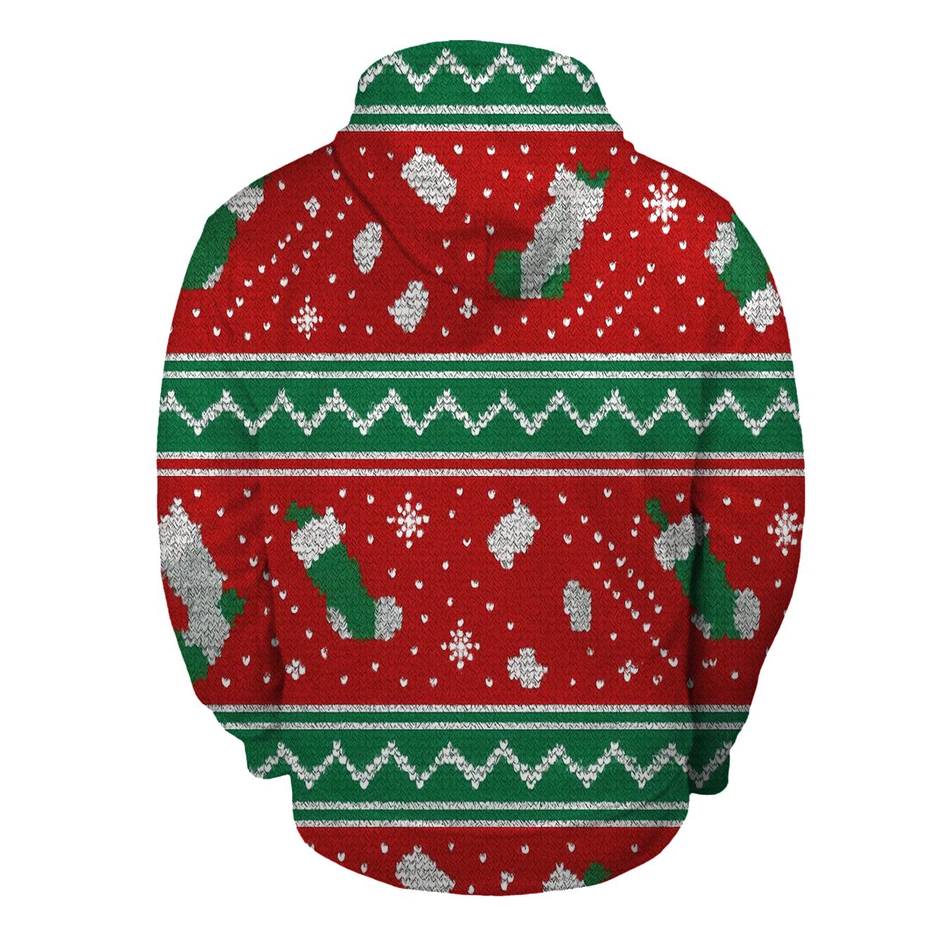 Stocking Meteor Shower Band Design printed hoodies