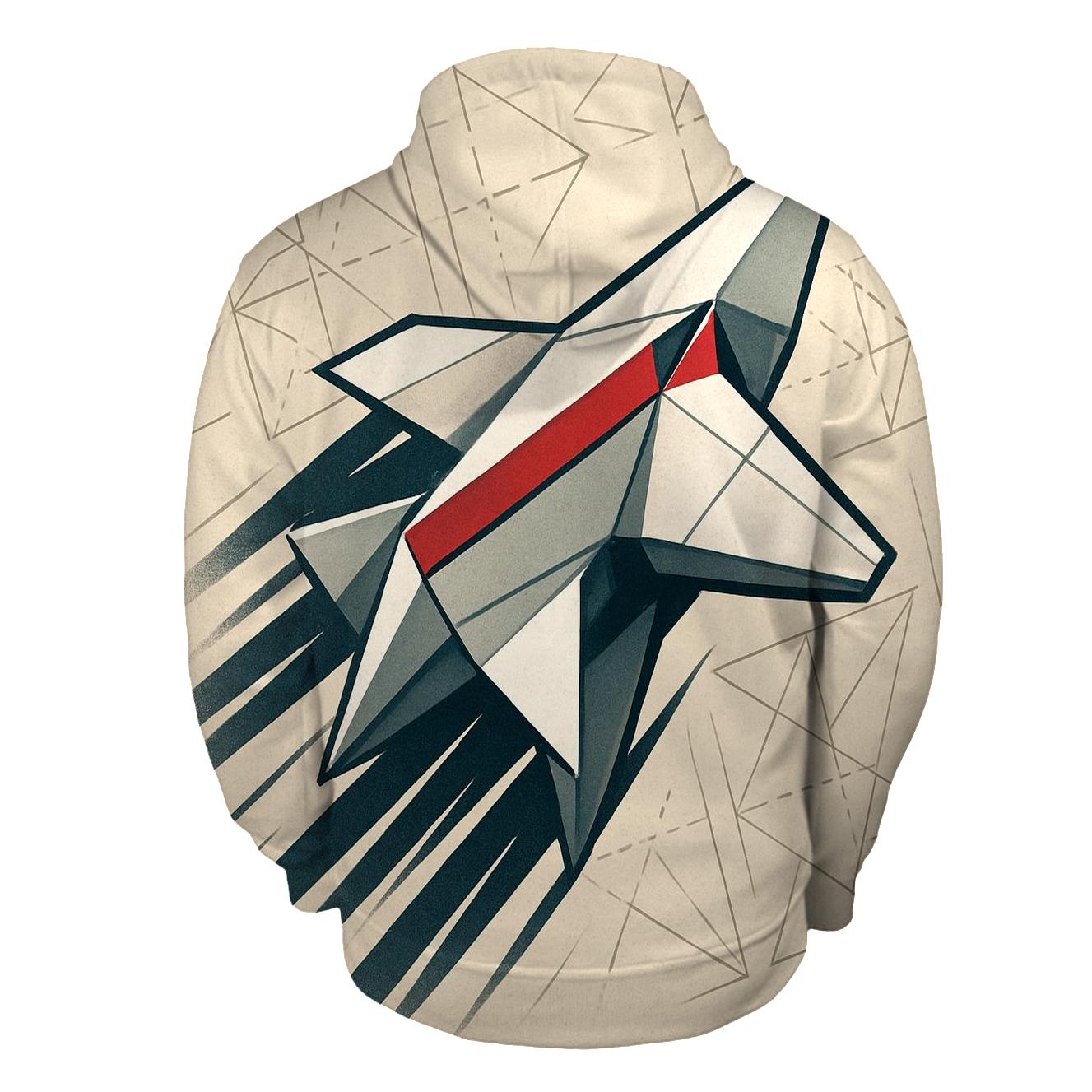 Kinetic Origami Starship hoodies fashion