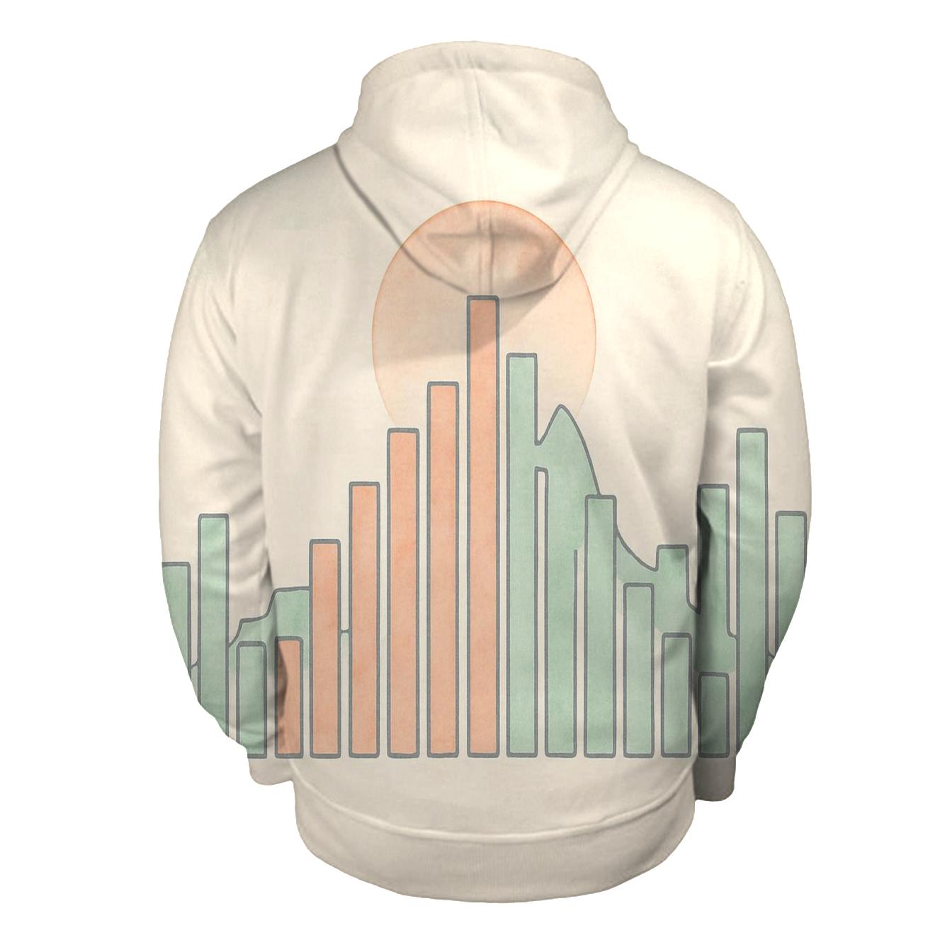 Equalizer Mountain Silhouette heavyweight hoodies