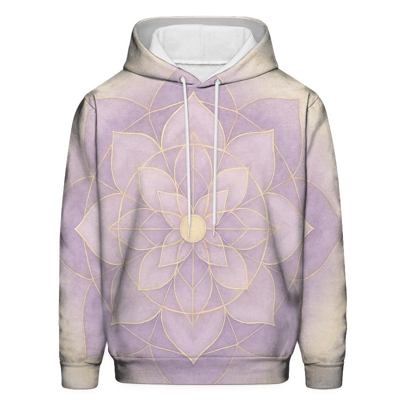 Quiet Aura Mandala hoodie designs