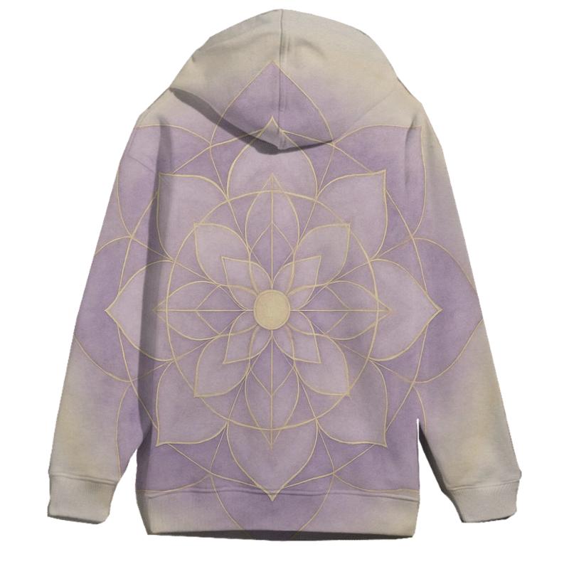 Quiet Aura Mandala hoodie designs