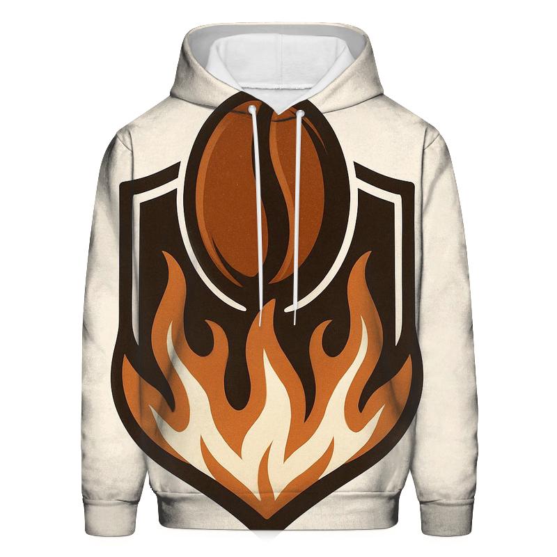 Roast Ember Crest heavyweight hoodies