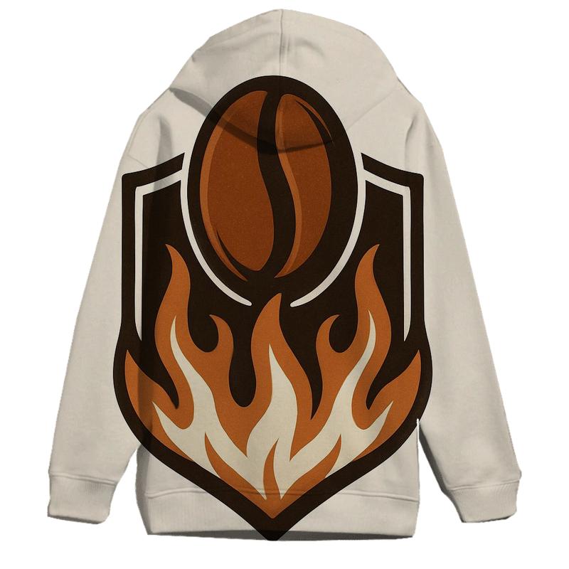 Roast Ember Crest heavyweight hoodies