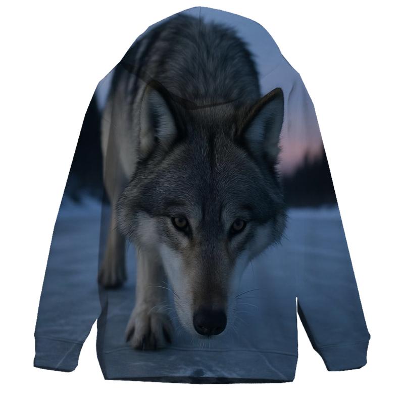 Frost Whiskers On The River Ice Scout premium hoodies