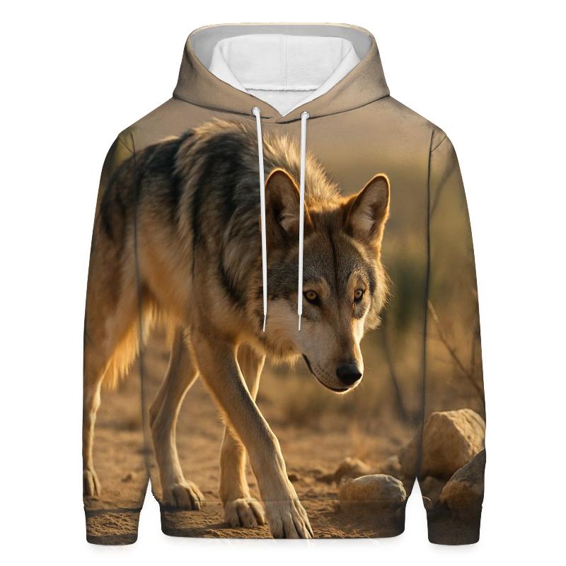 Chaparral Boundary Line At First Heat embroidered hoodies