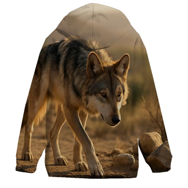 Chaparral Boundary Line At First Heat embroidered hoodies