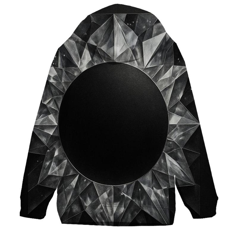Charcoal Facet Eclipse hoodies fashion