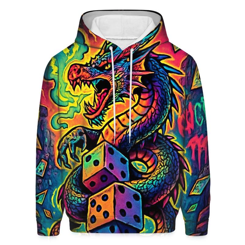 Dicepool Dragon designer hoodies