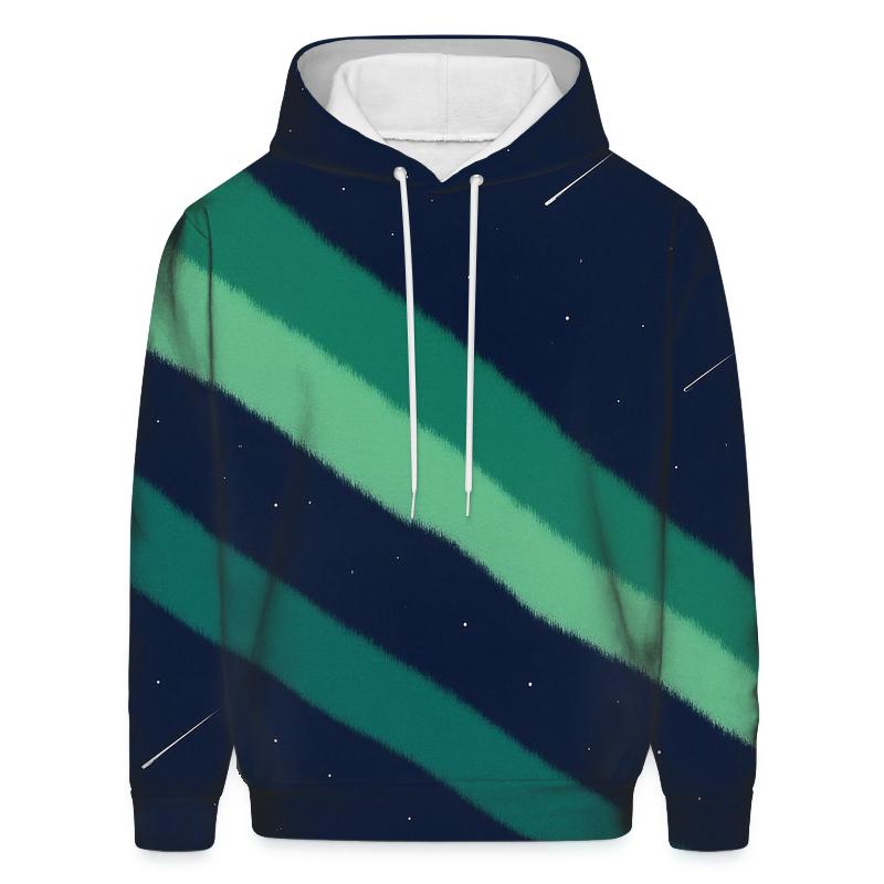 Aurora Curtain Diagonal Drift hoodie designs