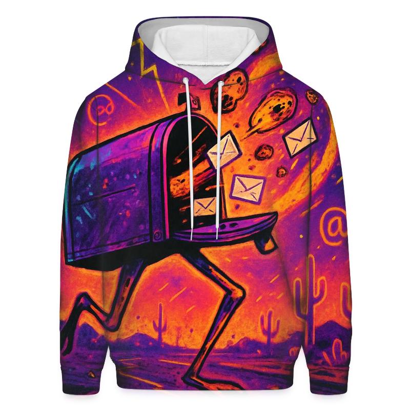 Mailbox Of Meteors printed hoodies