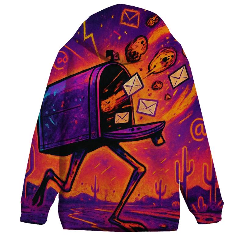 Mailbox Of Meteors printed hoodies