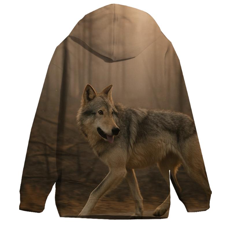 Wildfire Smoke Ridge Crossing heavyweight hoodies
