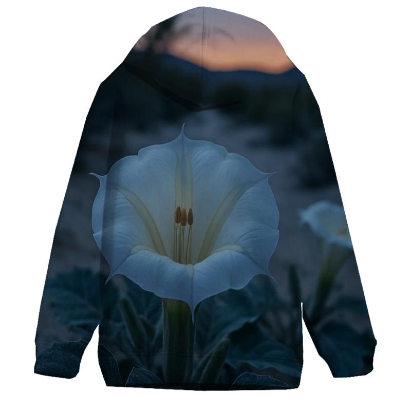 Desert Evening Bloom Of Sacred Datura hoodie trends