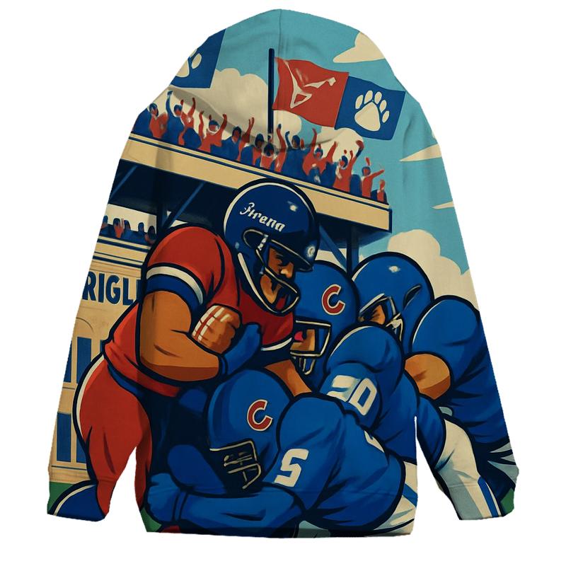 Rooftop Fans And Goal Line Stand pullover hoodies