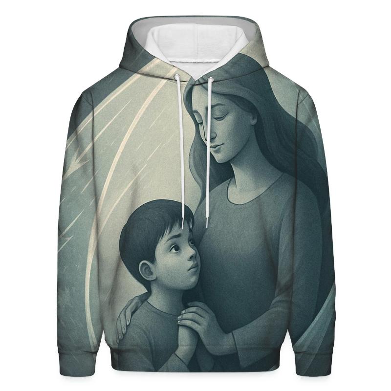 The Shield Made Of Mercy Strength Wrapped In Gentleness heavyweight hoodies
