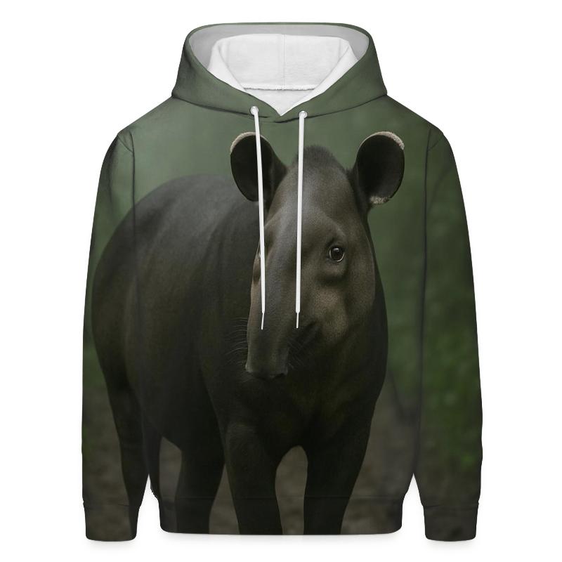 Rainforest Canopy Pause Baird Tapir premium hoodies