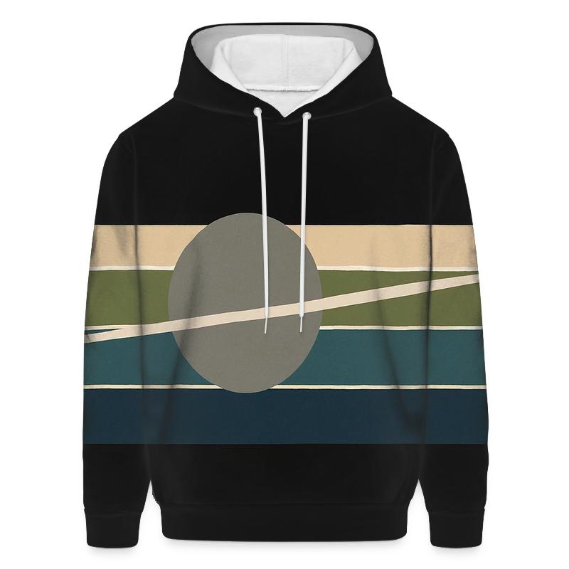 Ring Plane Horizon Bands heavyweight hoodies