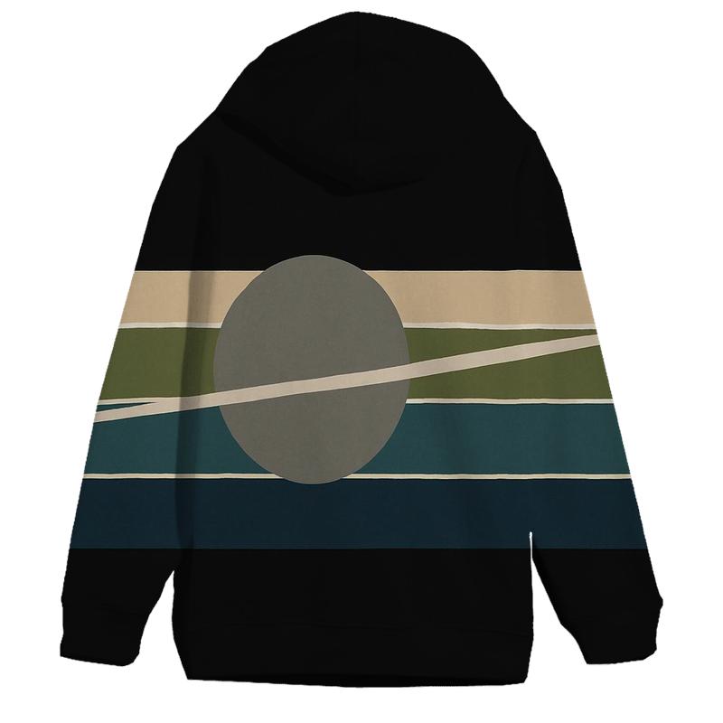 Ring Plane Horizon Bands heavyweight hoodies