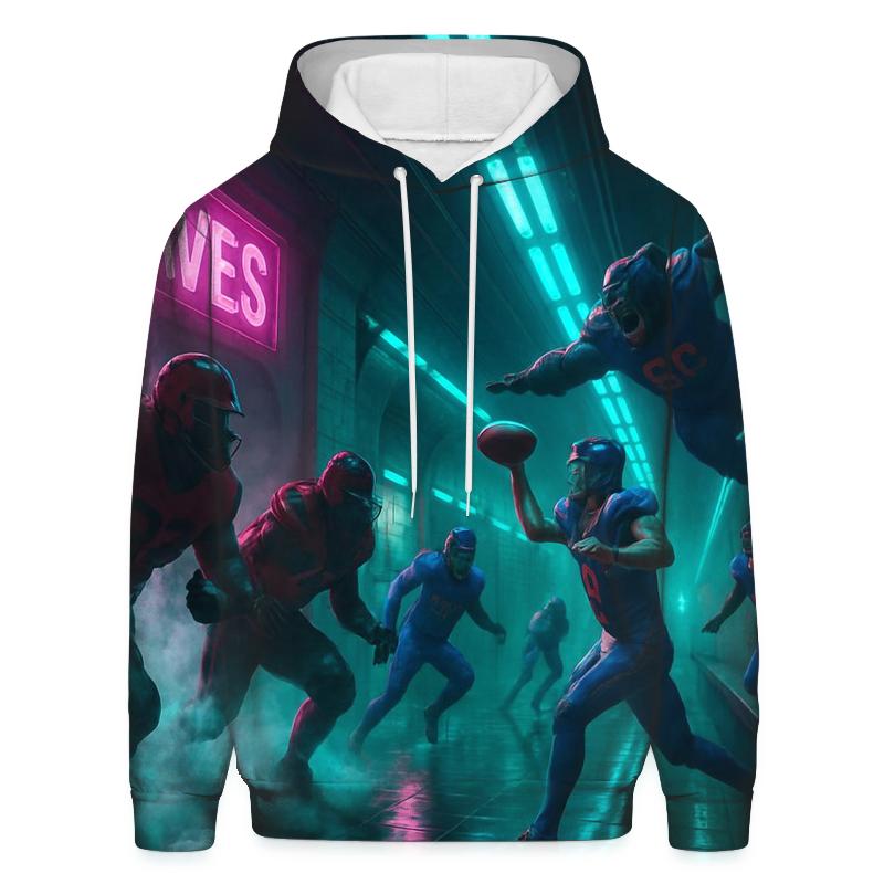 Subway Tunnel Blitz Bowl heavyweight hoodies