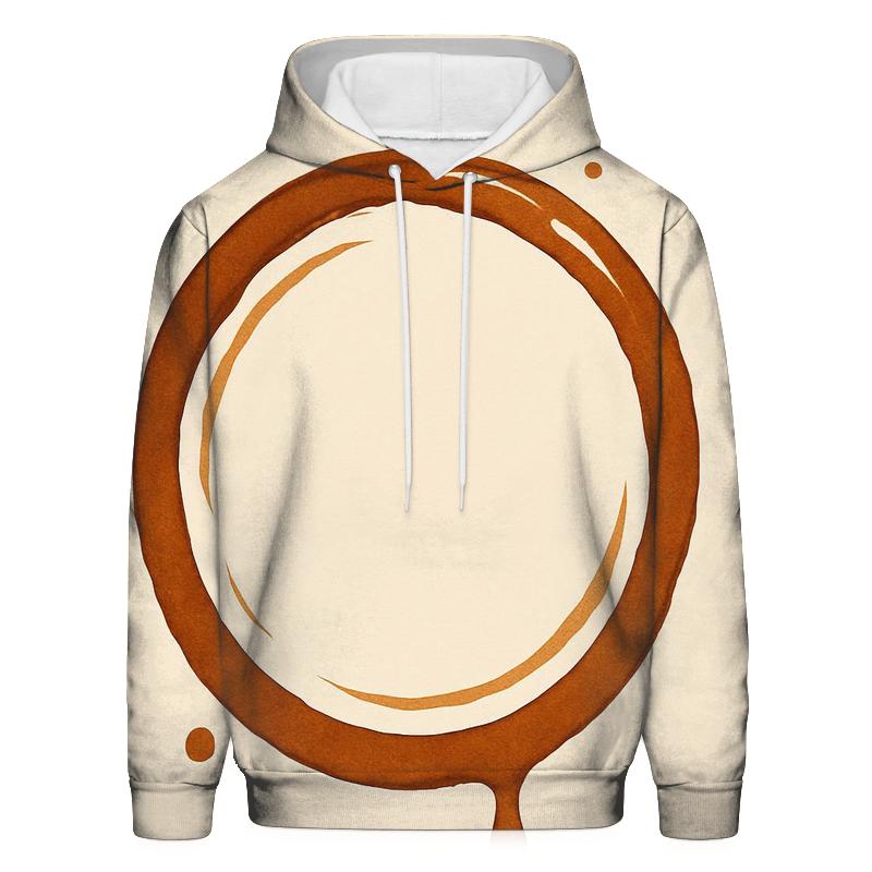 Cup Stain Halo embroidered hoodies