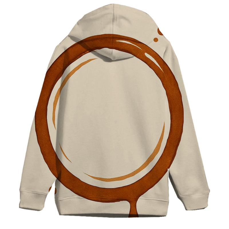 Cup Stain Halo embroidered hoodies
