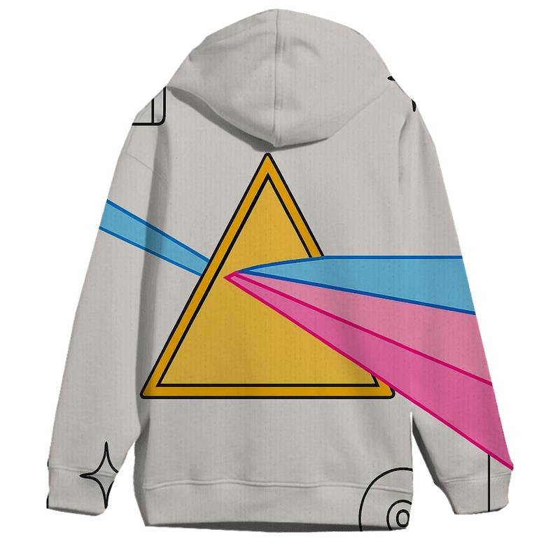 Laser Prism School Notebook hoodies fashion