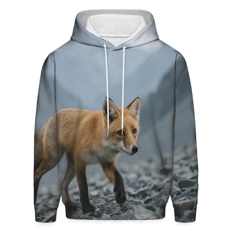 Alpine Scree Pursuit Red Fox custom hoodies