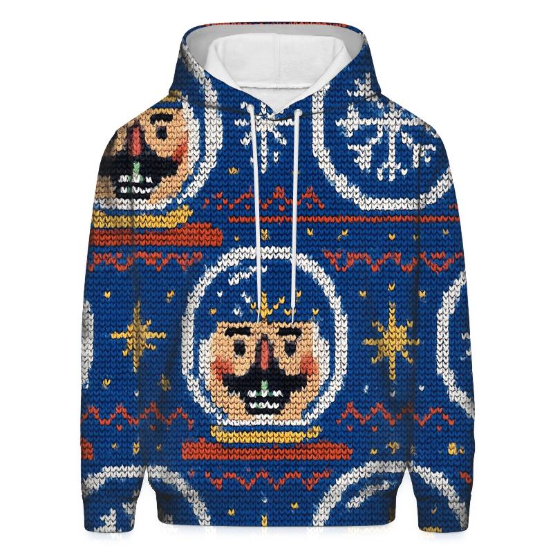 Nutcracker Space Helmet Parade Design custom hoodies