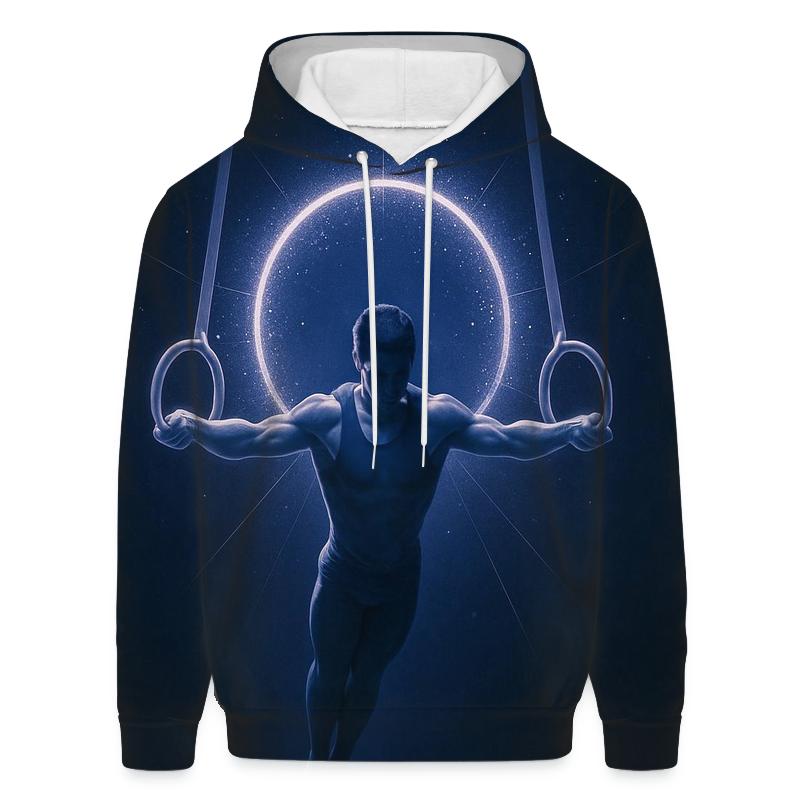 Gymnastics Rings Stellar Halo custom hoodies