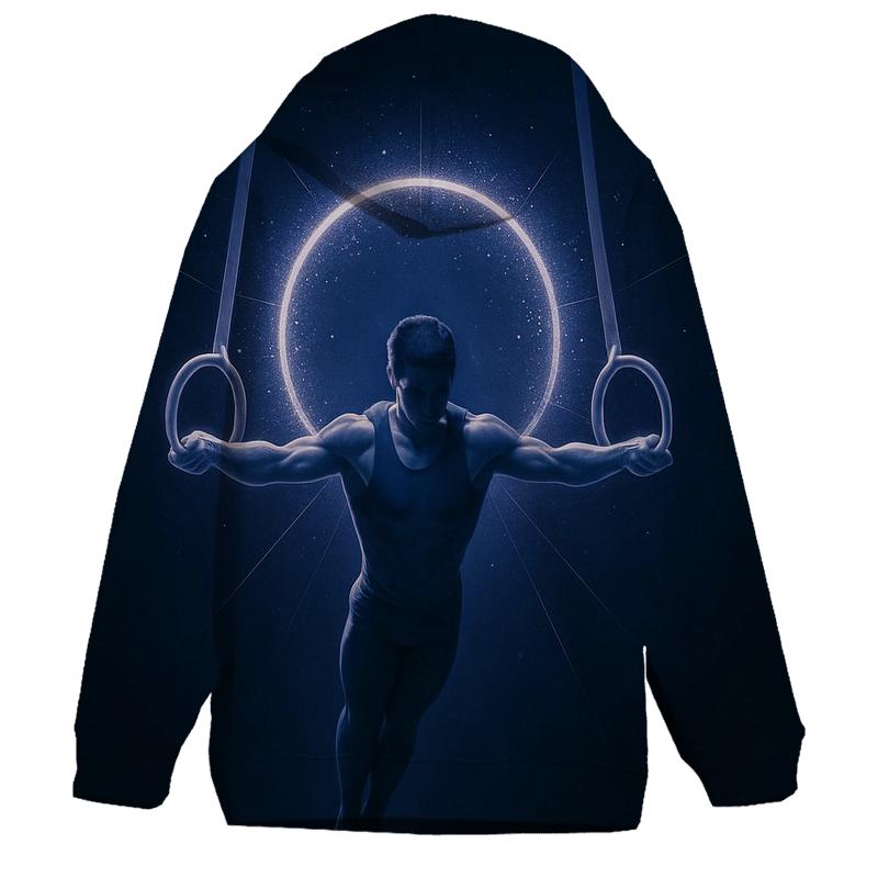 Gymnastics Rings Stellar Halo custom hoodies