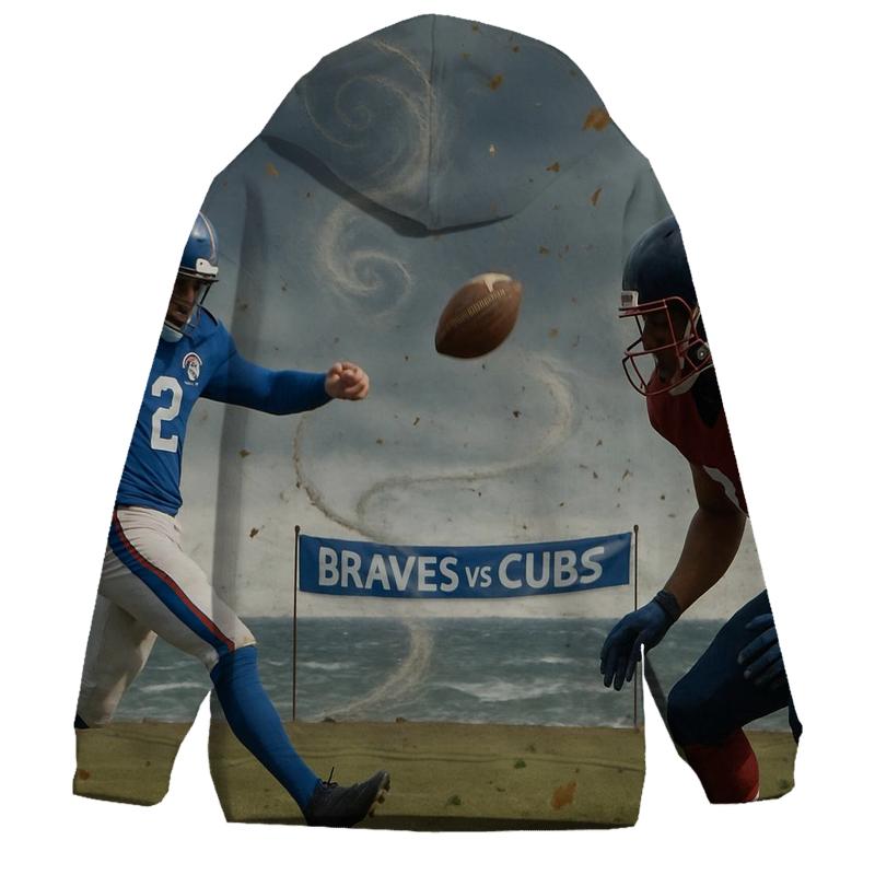 Lakefront Wind Spiral Kickoff custom hoodies