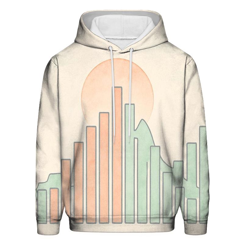 Equalizer Mountain Silhouette hoodies fashion