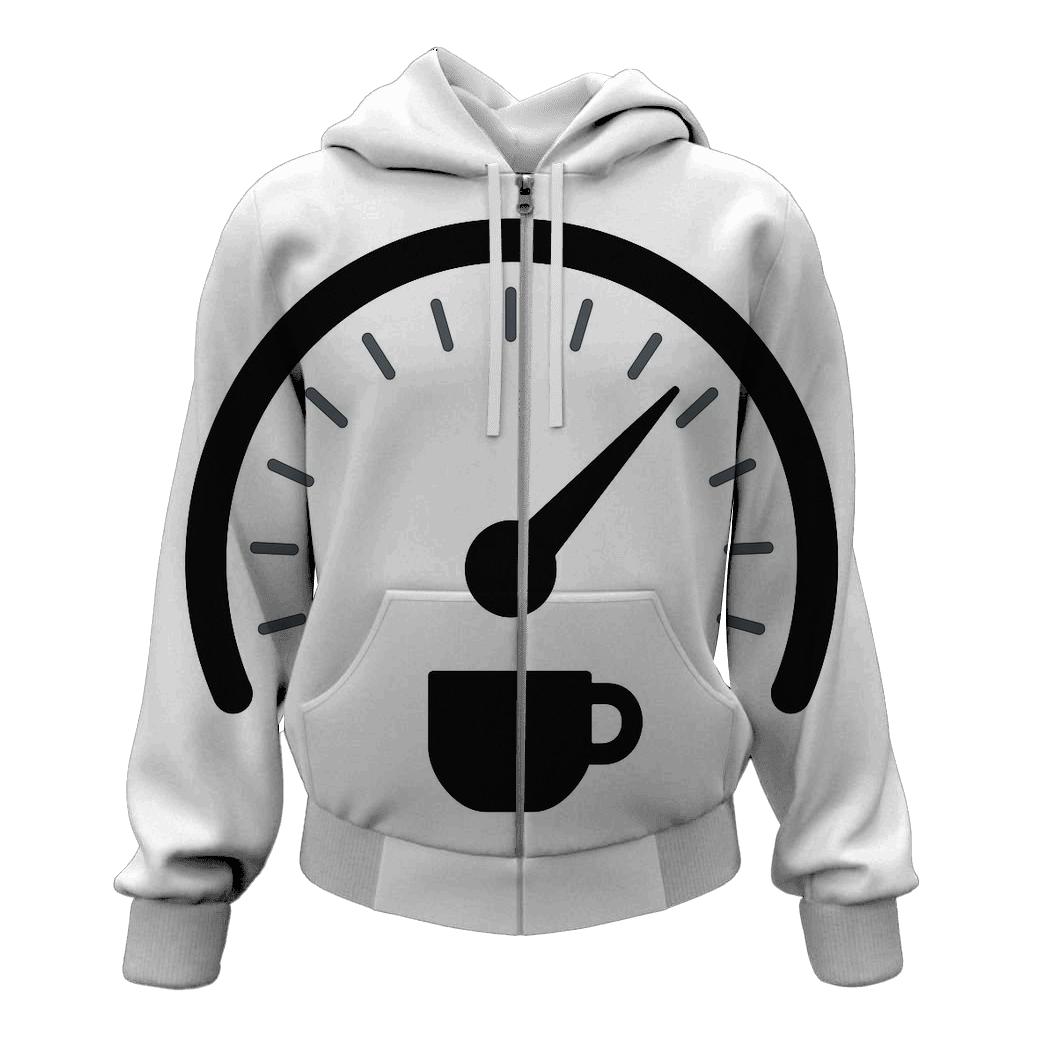 Espresso Gauge Arc lightweight hoodies