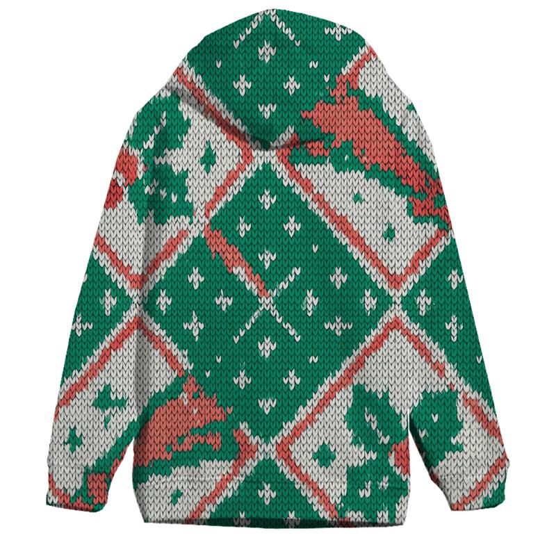 Holly Comet Tail Lattice Design custom hoodies