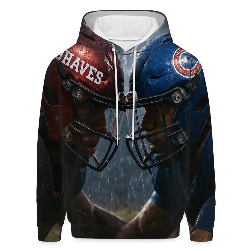 Rainstorm Helmet Reflection Duel premium hoodies