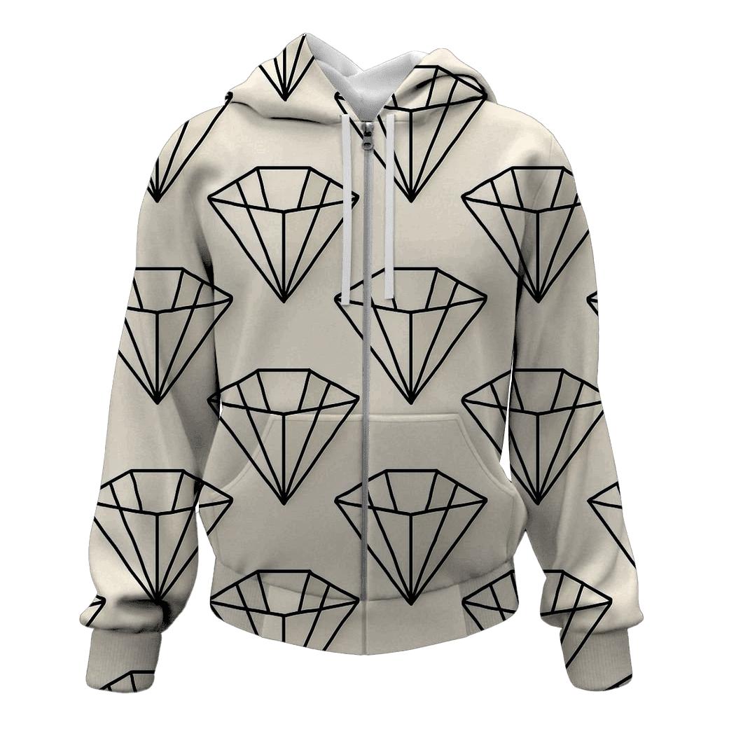 Filter Fold Geometry lightweight hoodies
